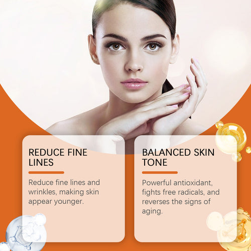 West&Month Vitamin C Face Serum, Moisturizing, Hydrating, Brightening, Tender And Smooth Skin Essence